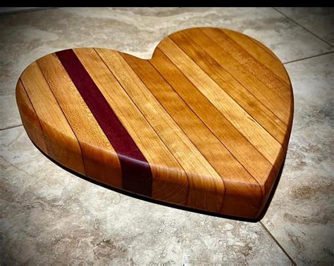 Heart Shaped Cutting Board Valentines Day T Mothers Day T