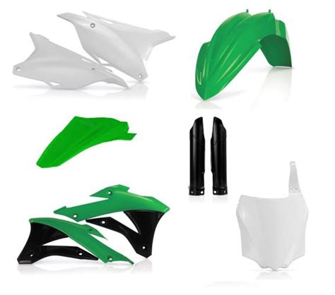 Kawasaki Plastik Kit FULL Komplett KX 85 100 2014 Acerbis Made In