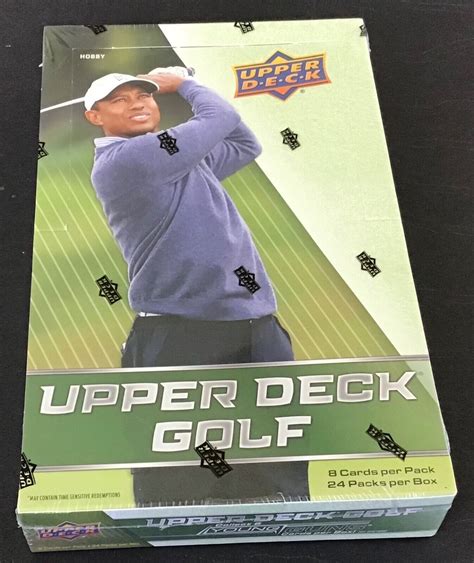 Upper Deck Golf Trading Cards Factory Sealed Hobby Box Ebay