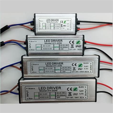 IP66 Waterproof LED DRIVER Lighting Transformers AC DC 12V 24V Led