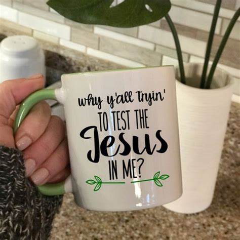 YOLO Jesus Funny Coffee Mug Gift Idea You Only Live Once He Etsy