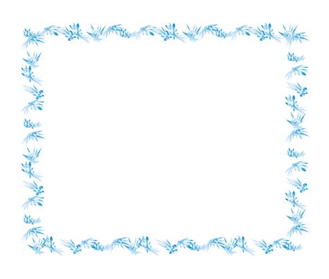 Blue Butterfly Fantasy Border Butterfly Blue Light Blue PNG