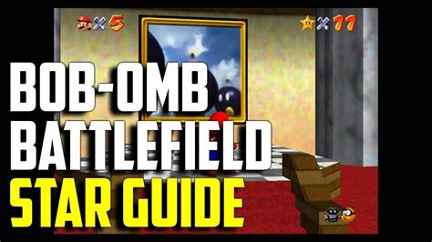 Bob Omb Battlefield Star Guide Bob Omb Battlefield Super Mario 64 Star Guide Mario 64