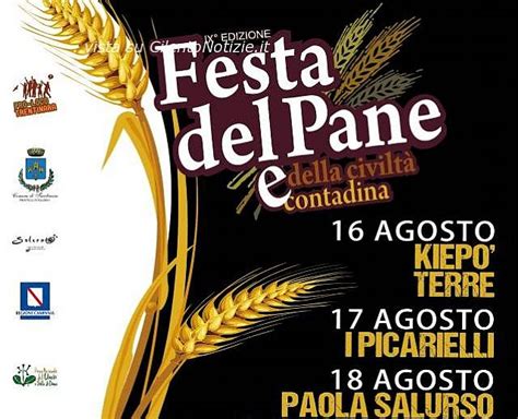 A Trentinara la tradizionale Festa del Pane e della Civiltà Contadina