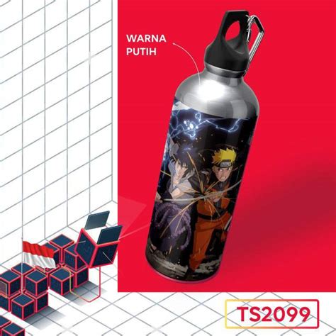 Jual BOTOL MINUM SPORT CUSTOM TUMBLER CUSTOM NARUTO PUBG KUALITAS