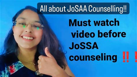 JOSSA Counseling 2023 Updated Schedule Of JoSAA Josaa Csab