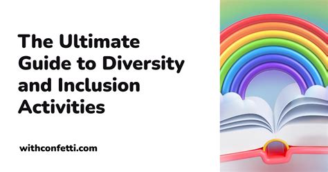 Guide To Diversity And Inclusion Activities Confetti 🎉