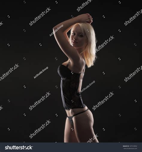 Beautiful Sexy Sport Girl Back Lingerie Stock Photo Shutterstock