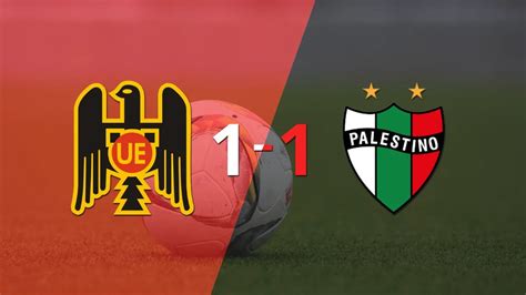 Unión Española Y Palestino Se Repartieron Los Puntos En Un 1 A 1 Infobae