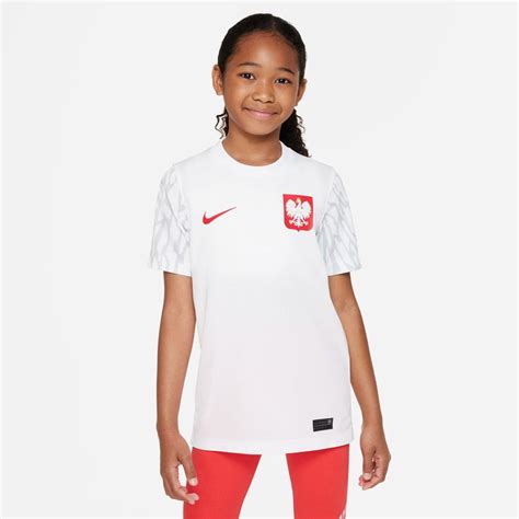 Koszulka Nike Polska Football Top Home Jr Dn Nike Sport