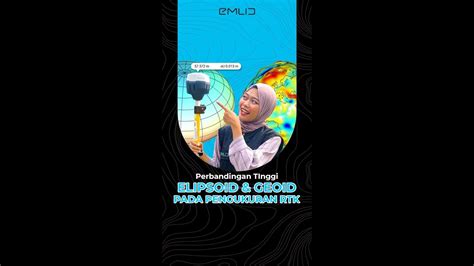 perbandingan tinggi elipsoid  geoid  pengukuran gnssgps geodetik