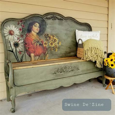 20 Astonishing Repurposing Ideas For Old Headboards And Footboards Artofit