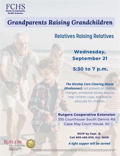 Grandparents Raising Grandchildren – Rutgers Cooperative Extension of ...