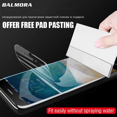 Balmora Soft Hydrogel Film For Apple Iphone X S Plus Full