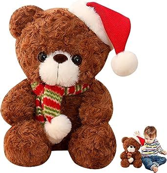 Yuxinkang Zoll Weihnachts Teddyb R Stofftier St Ck Mini