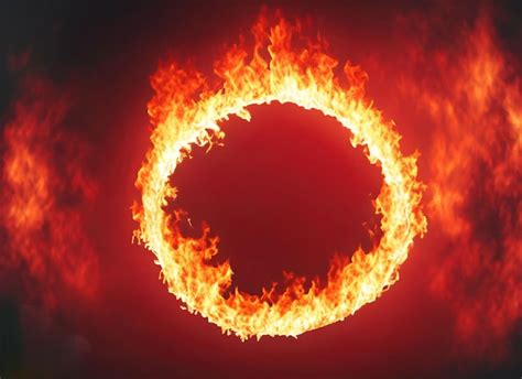 Premium Photo Ring Of Fire