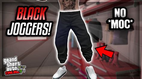 No Moc Easiest Method On How To Get Black Joggers In Gta Online