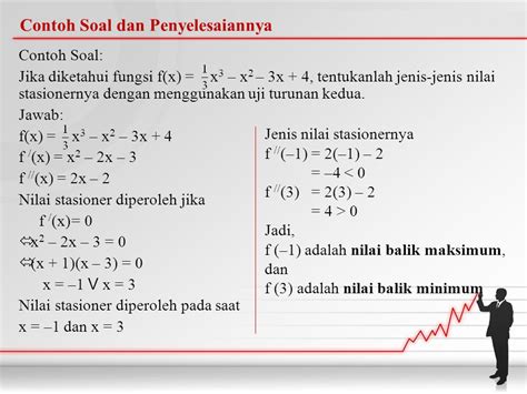 Contoh Soal Nilai Maksimum Dan Minimum Fungsi Untuk Menyelesaikannya