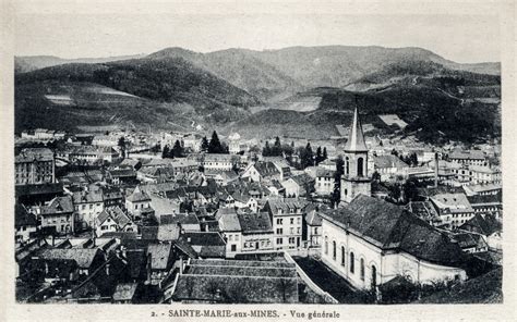 Photos Et Carte Postales Anciennes De Sainte Marie Aux Mines Mairie