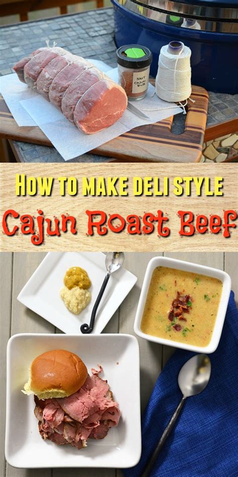 How To Make Deli Style Cajun Roast Beef Lunch Meat At Home