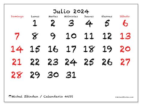 Calendario Julio 2024 Para Imprimir Gratis Paraimprimirgratis Free