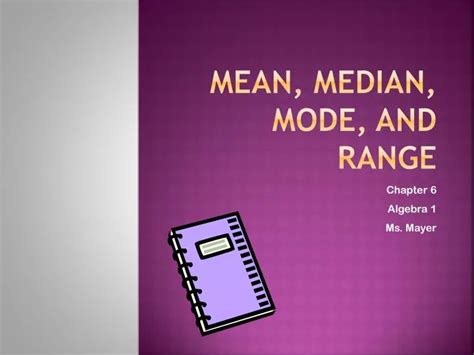 Mean Median Mode Range Ppt Templates Mean Median And Mode Hot Sex Picture