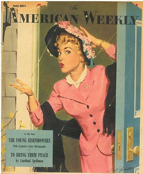 American Weekly Magazine April 5 1953 Danny Kaye Eisenhower Alfred