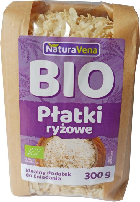 Naturavena Płatki Ryzowe Bio 300g Ceny i opinie Ceneo pl