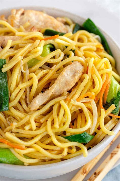 Easy Recipe Delicious Healthy Lo Mein Noodles Prudent Penny Pincher