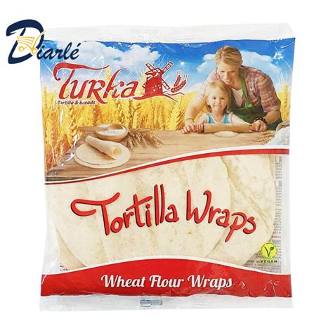 TURKA WHEAT TORTILLA 20CM 18PCSx40g 720g