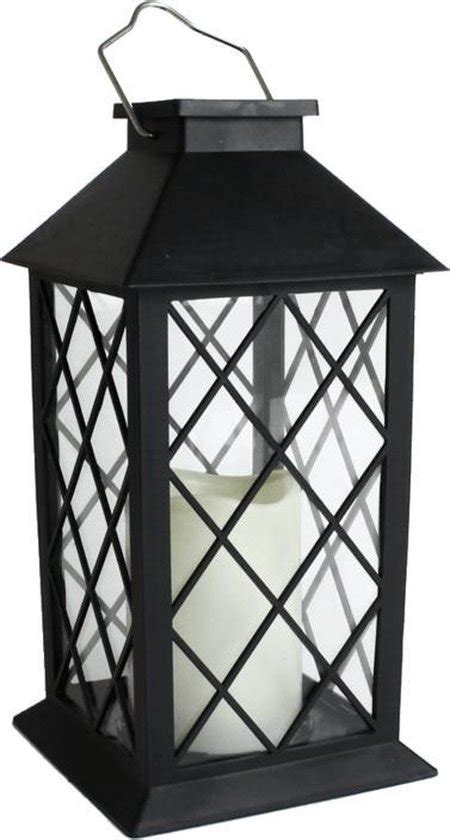 Solar Lantaarn Candle II Met Kaars Extra Warm Wit Licht