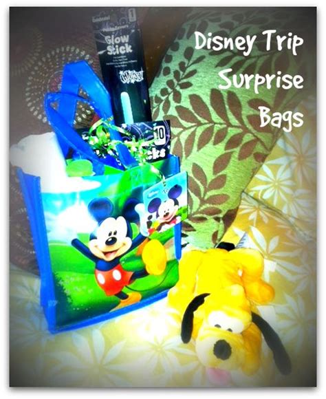 Disney Trip Surprise Bags For Kids Disney Disney Characters And Bags