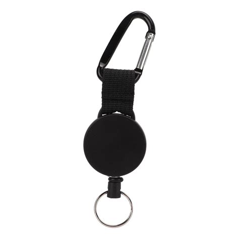 Retractable Keychain Heavy Duty Carabiner Key Holder Lanyard Badge Reels（a）y Ebay