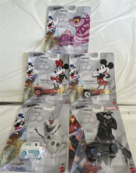 VOITURES NEUVES Hot Wheels Disney personnages Marvel Pixar échelle voiture moulée