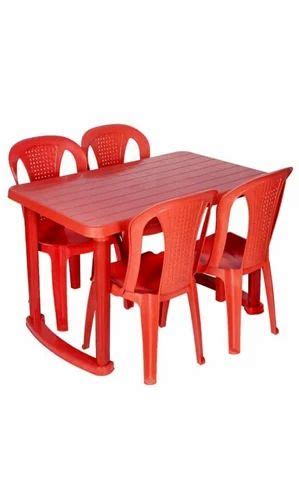 Rectangular Plastic Dining Table Set Seater At Rs In Morbi Id