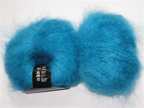 1 Pelote 77 Mohair Bleu Canard Divers Toutes En Laine Vente De Laine