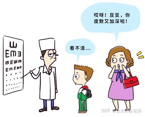 孩子近视了，一定要定期复查度数 知乎