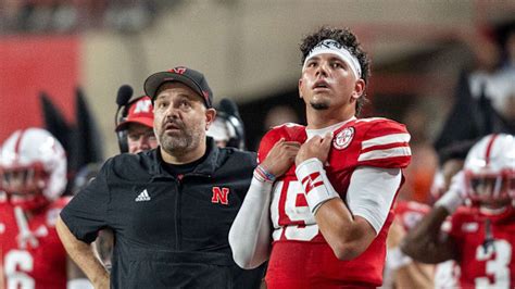 Qb Grade Nebraska Footballs Dylan Raiola Vs Illinois