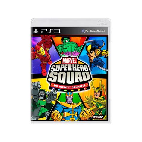 Jogo Marvel Super Hero Squad The Infinity Gauntlet Ps Usado