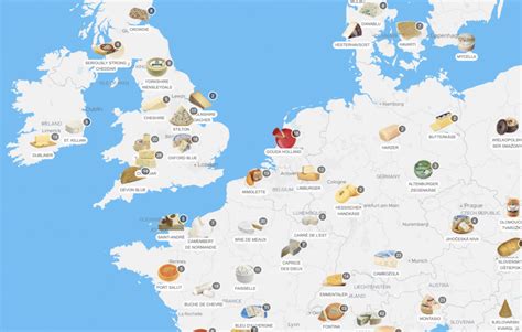 This Interactive Map Will Show You The Best Cheeses From Around The World