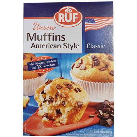 Ruf Backmischung Muffins Classic Meincupcake Shop