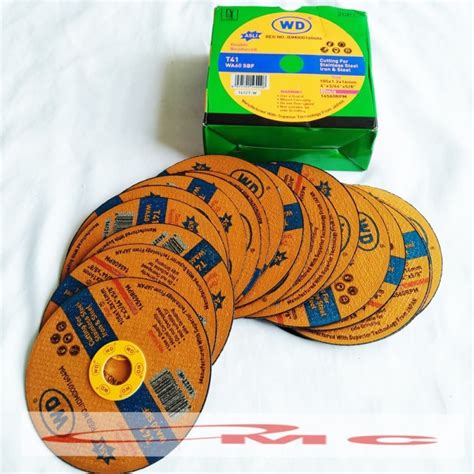 Jual Mata Gurinda Gerinda Potong Besi Cutting Wheel WD 4 Inch 1 Box Isi