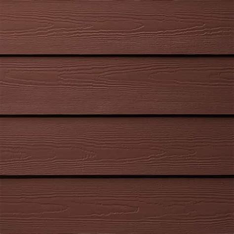 James Hardie Hardie Plank Hz5 525 In X 144 In Statement Collection Countrylane Red Cedarmill