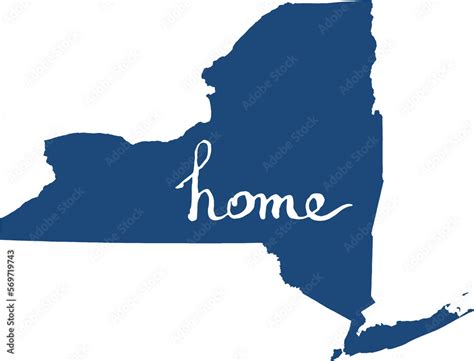 new york state home sign - PNG image with transparent background Stock ...