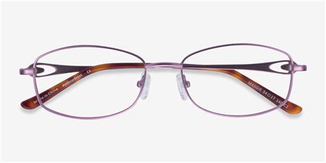 Maggie Rectangle Purple Glasses For Women Eyebuydirect Canada