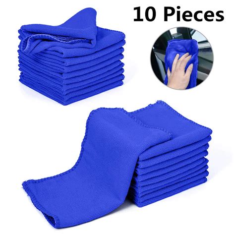 Pcs Set Car Cleaning Microfiber Towel Car Cleaning Drying Cloth Soft