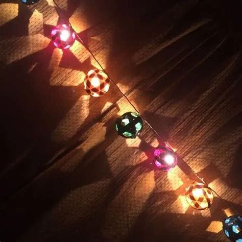 Warm White Led Diwali String Lights For Decoration Plug In At Rs