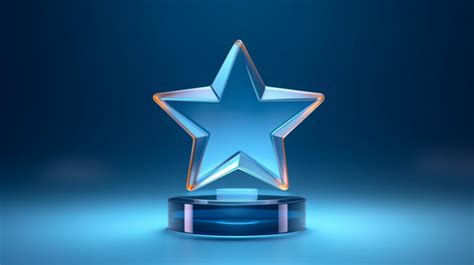 Star Trophy 3d Transparent Png 3d Trophy Award Star Championship