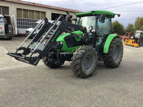 DEUTZ FAHR 5115 D Occasion Tracteur Agricole 115 Ch 2019