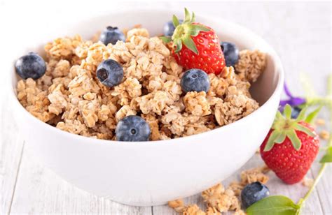 Gesunde Müsli mit Gerstenflocken und Gersten Beta Glucan Gerstoni